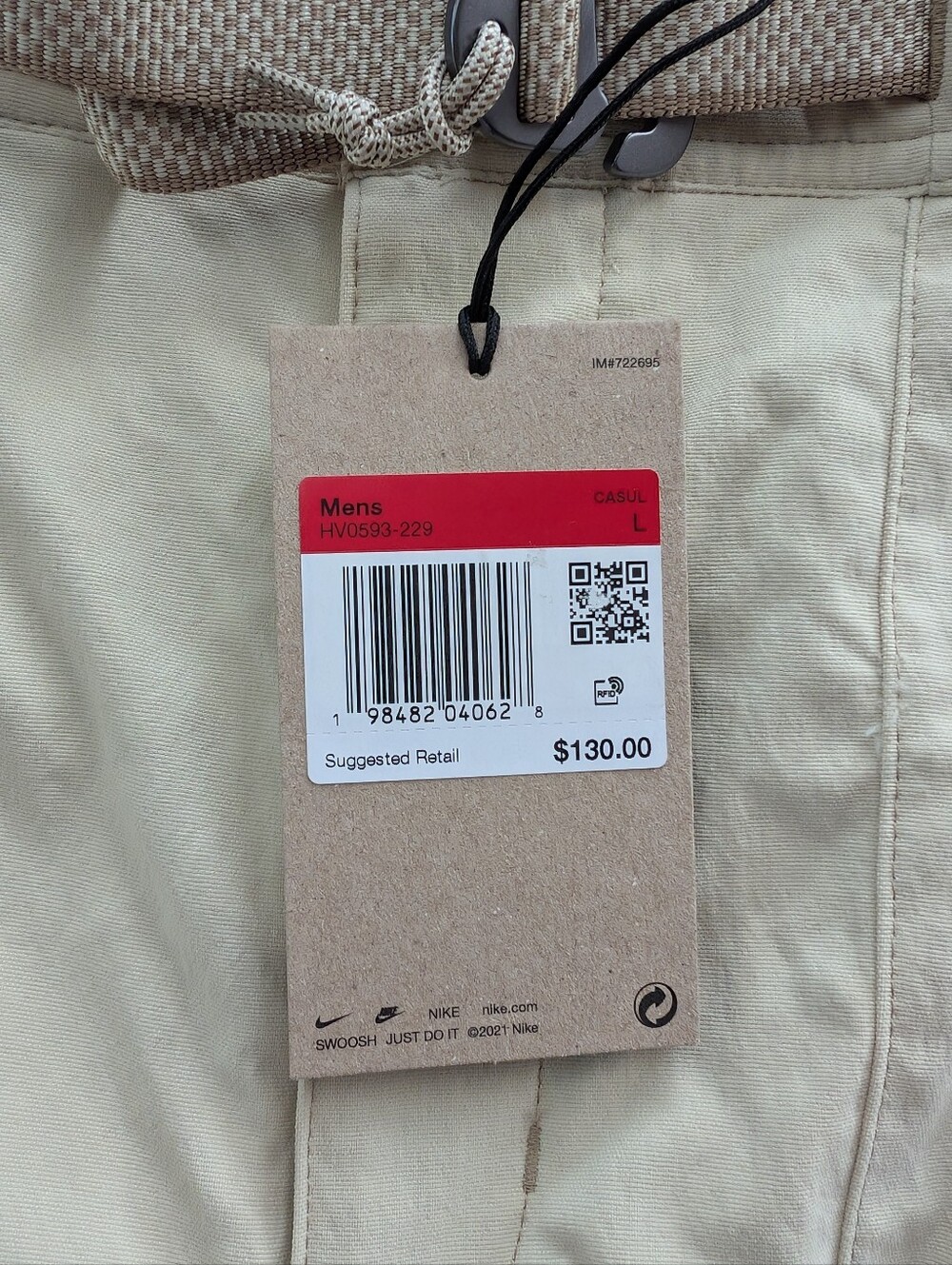 NEW! Men's Nike ACG Smith Summit Cargo Shorts Size Large - Picture 4 of 7
